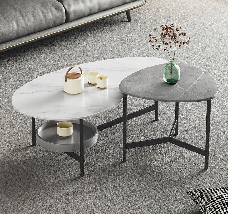 میز جلو مبلی مدرن فلزی 