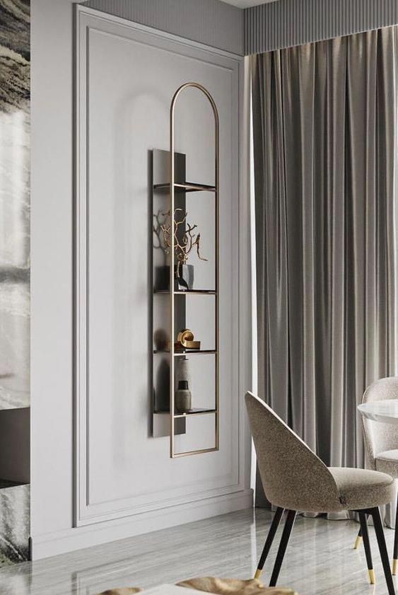 شلف دیواری مدرن 