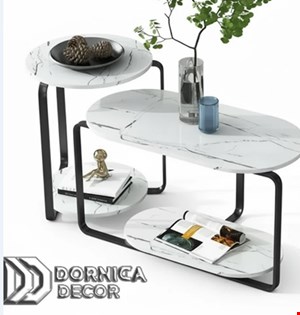 میز جلو مبلی فلزی مدرن 