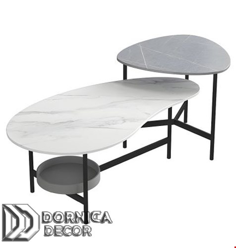 میز جلو مبلی مدرن فلزی 