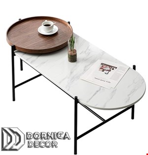 میز جلو مبلی فلزی مدرن 