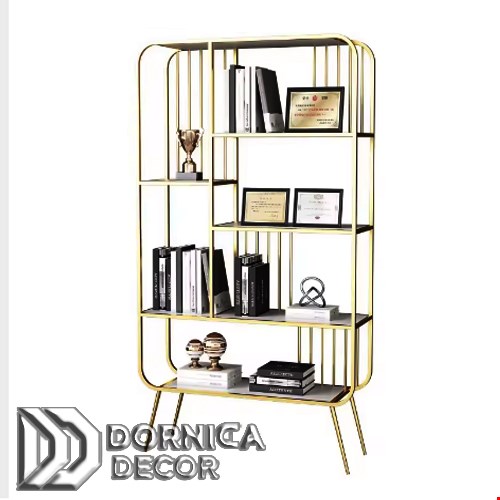 استند فلزی دکوری.کتابخانه