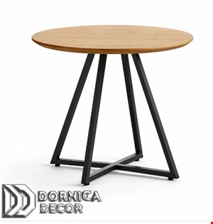 میز عسلی مدرن فلزی رویه چوب