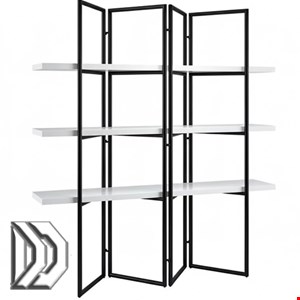 استنددکور شلف فلزی تاشو قابل حمل راحت