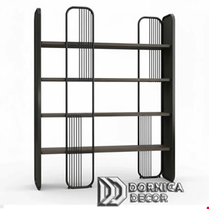 ویترین فلزی .شلف.کتابخانه